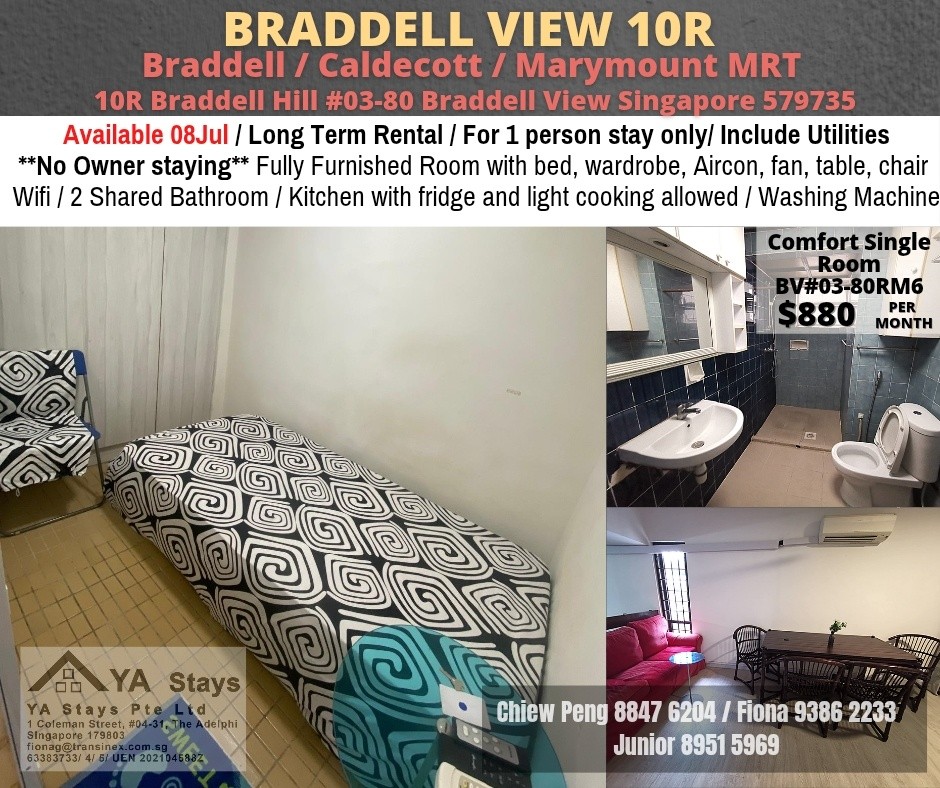 10R BRADELL VIEW - $880 - Braddell - Flat - Homates Singapore