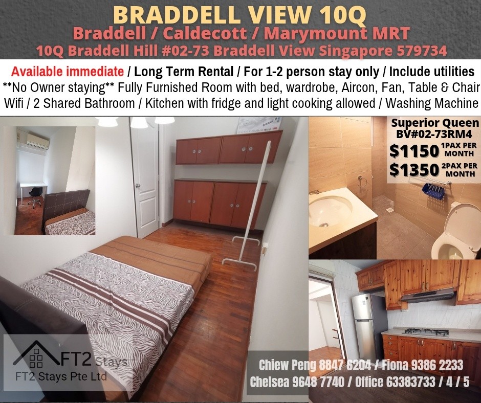 10Q BRADELL VIEW - $1150 - Braddell - Flat - Homates Singapore
