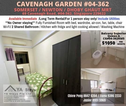Room For Rent - Cavenagh Garden - Orchard - Flat - Homates Singapore