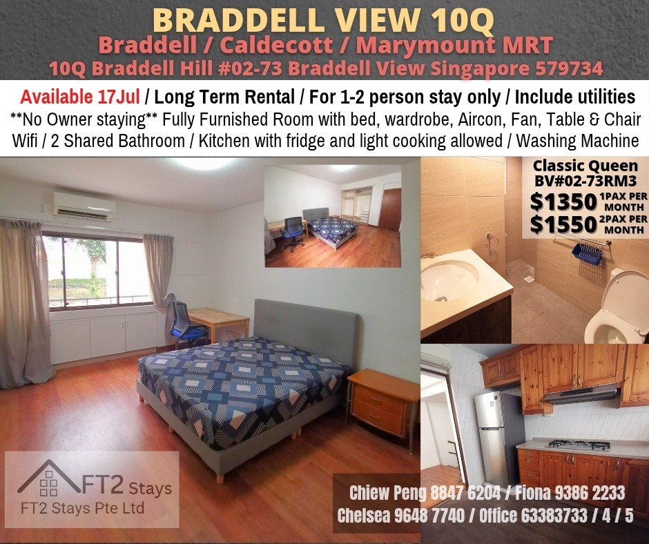 Room For Rent - Braddell (Toa Payoh) - Braddell - Flat - Homates Singapore