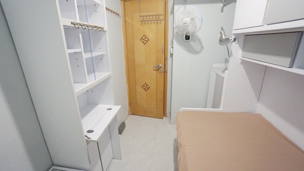 免佣金月租$4000傢俬設施齊清靜向南全山景四窗單人房出租 - Sha Tin/Fo Tan - Bedroom - Homates Hong Kong