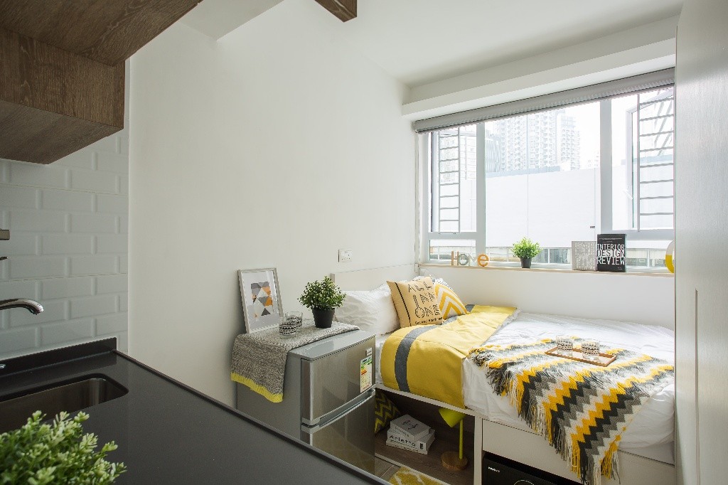 BRIGHT MODERN STUDIO IN WANCHAI 016C 灣仔市中心套房 - 灣仔 - 獨立套房 - Homates 香港