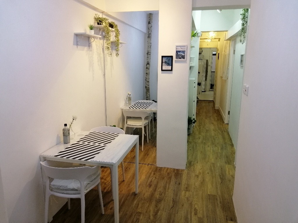 Brand new refurb shared rooms. 2 mins walk to Sham Shui Po Station exit A - Sham Shui Po - Bedroom - Homates Hong Kong