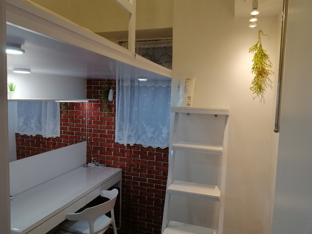 Brand new refurb shared rooms. 2 mins walk to Sham Shui Po Station exit A - Sham Shui Po - Bedroom - Homates Hong Kong