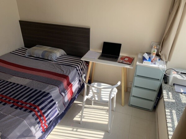 马鞍山中心Ma On Shan Centre Coliving Space for rent( short term rent ok) - Ma On Shan - Bedroom - Homates Hong Kong