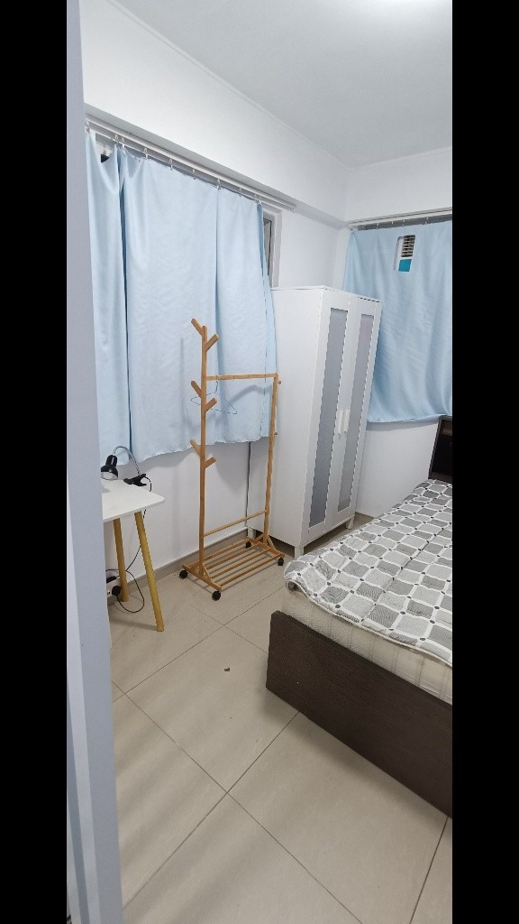 Sham Shui Po female Coliving space  Cheung Sha Building( share Toilet Kitchen) - Sham Shui Po - Bedroom - Homates Hong Kong