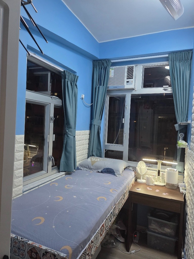 奧運站男生房分租即入住 5336 4208 wtsapp - Tai Kok Tsui - Bedroom - Homates Hong Kong