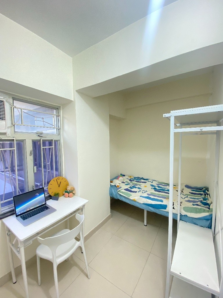 B018A大埔道合租房，配齐家电，拎包入住，交通方便 - Prince Edward - Bedroom - Homates Hong Kong