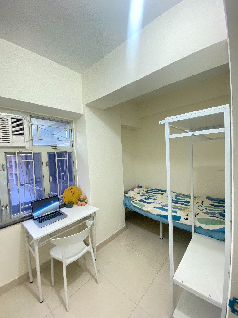 B018A大埔道合租房，配齐家电，拎包入住，交通方便 - Prince Edward - Bedroom - Homates Hong Kong