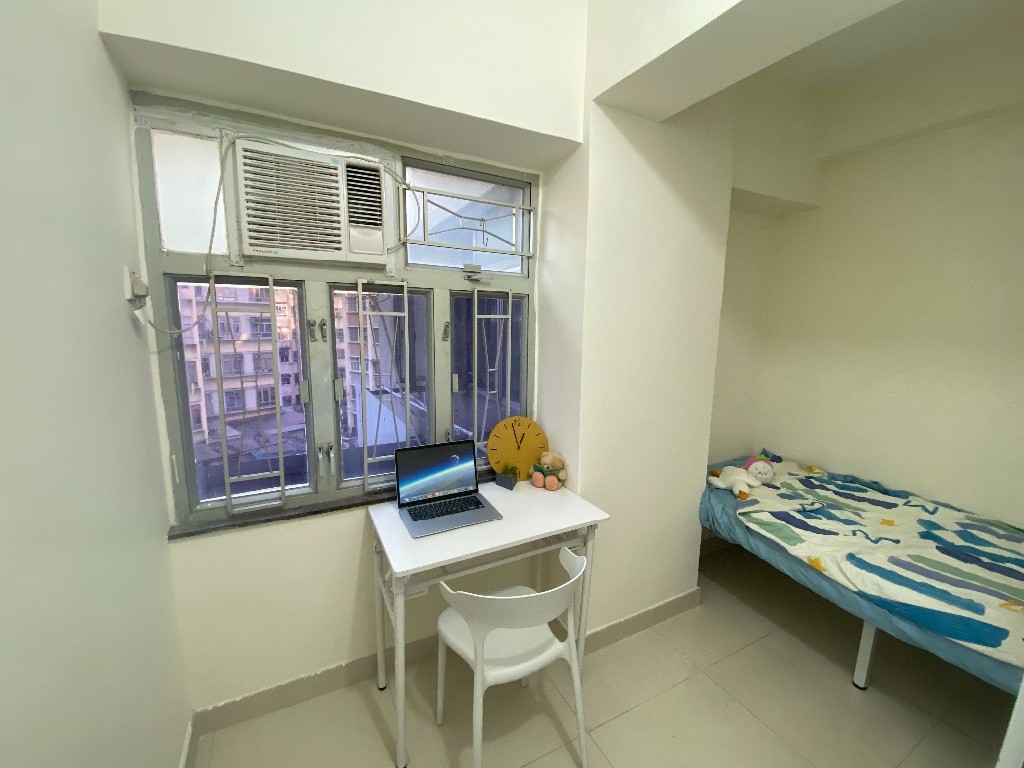 B018A大埔道合租房，配齐家电，拎包入住，交通方便 - Prince Edward - Bedroom - Homates Hong Kong