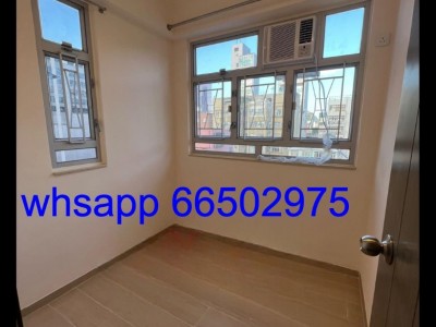 6650.2975 WhsApp Two-bedroom unit with one empty room, newly renovated, available for separate rental or shared accommodation. High floor with roof. Utilities included. Excellent ventilation, clean and quiet. - 上海街660號