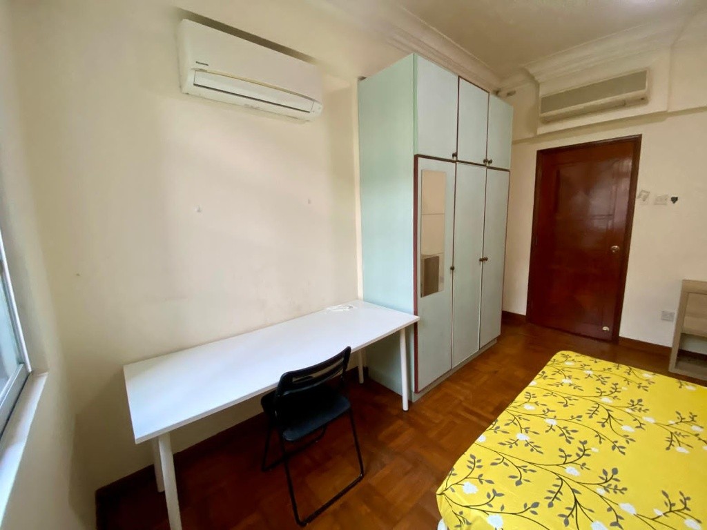 Available  Immediate - Common Roomy/Wifi/Fully Air-con/No Owner Staying/No Agent Fee/Cooking allowed/Near Newton MRT/Near Orchard MRT/Stevens MRT - Newton - Bedroom - Homates Singapore