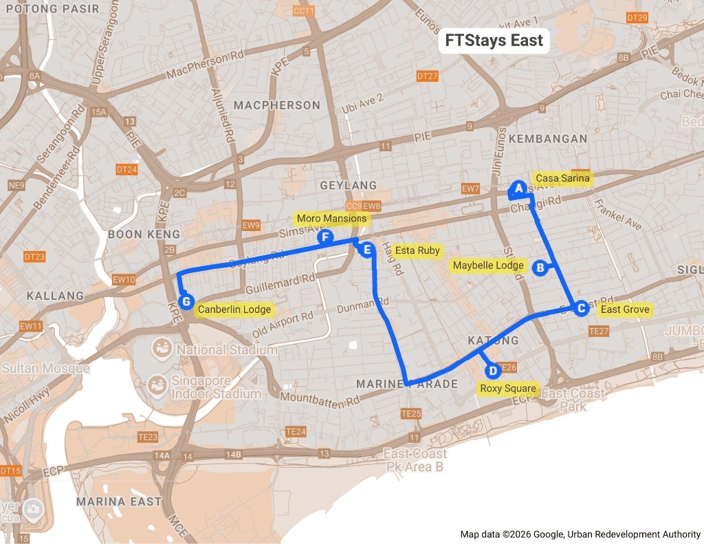 Common Room/no Owner Staying/No Agent Fee/Cooking allowed/Kembangan, Bedok, Eunos MRT/ Available Immediate - Bedok 勿洛 - 整個住家 - Homates 新加坡