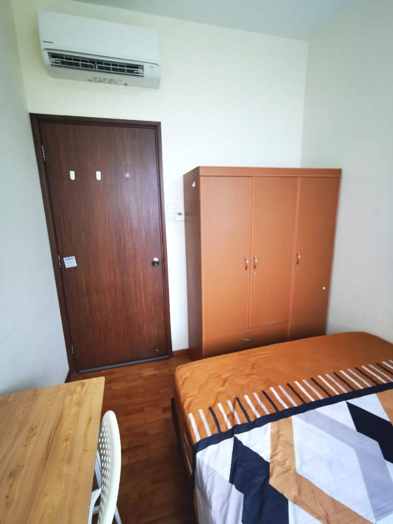 Available Dec 01/Common Room/Near Toa Payoh, Novena MRT/No Owner Staying/Fully Furnished with Bed/Wardrobe/WIFI/Air-con - Novena - Bedroom - Homates Singapore