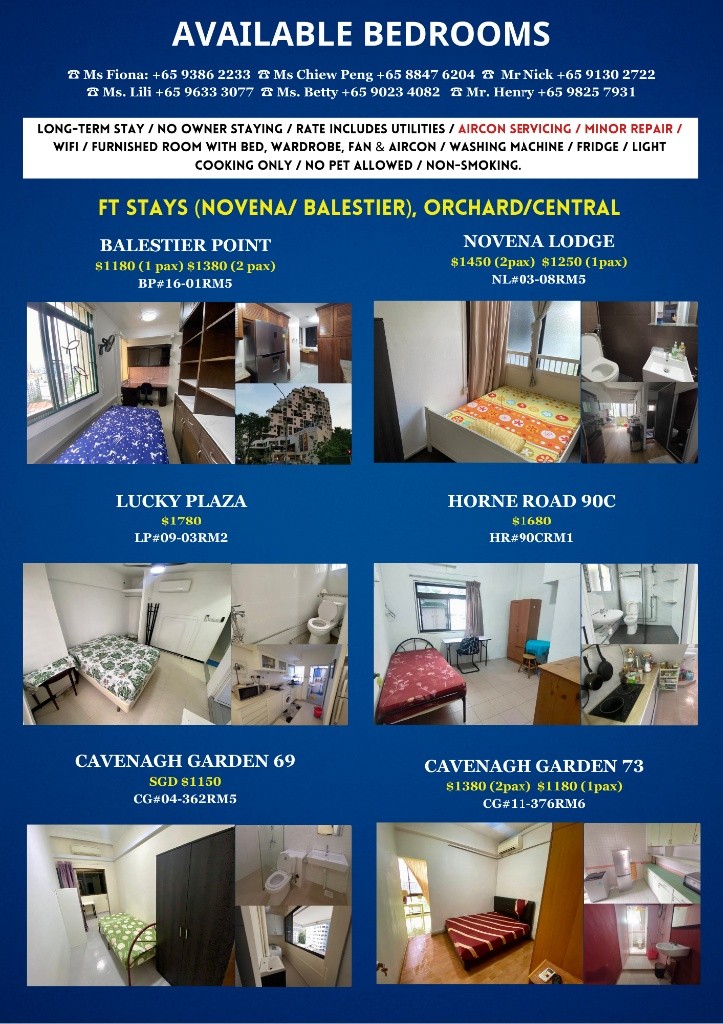 Newton MRT/Novena MRT/Little India MRT/For 1-2pax/Include utilities/No owner stay/Available Dec 27 - Toa Payoh 大巴窯 - 分租房間 - Homates 新加坡