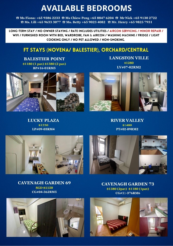 Available IMMEDIATELY - Common bedroom Room/Strictly Single Occupancy/fully furnished room with bed, shared bathroom /wardrobe, air-con / no Owner Stay/No Agent Fee/ light Cooking allowed - Dhoby Ghau - Homates 新加坡