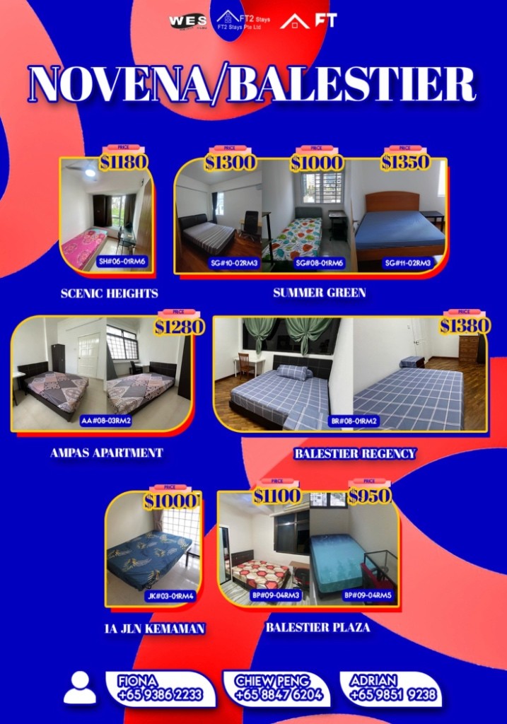 Available﻿ Immediately - Common Room/Include Utilities/Wifi/Aircon/No Agent Fee/Light Cooking Allowed/Washing Machine - Toa Payoh 大巴窯 - 分租房間 - Homates 新加坡