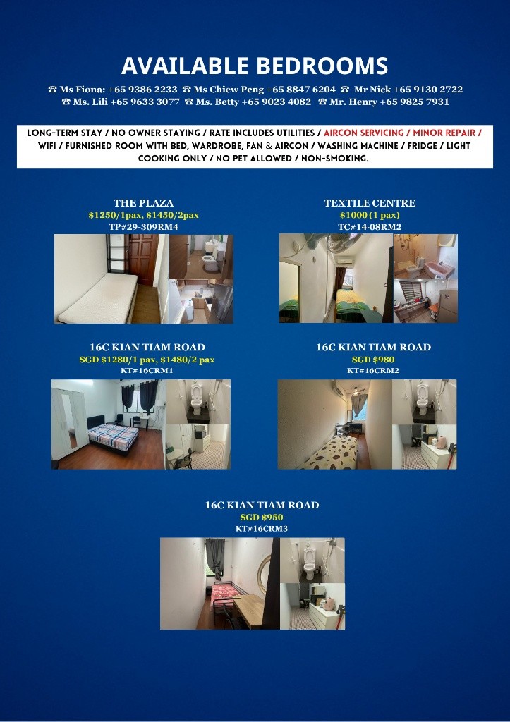 Available﻿ March 29 - Common Room/Include Utilities/Wifi/Aircon/No Agent Fee/Light Cooking Allowed/Washing Machine - Queenstown 女皇镇 - 整个住家 - Homates 新加坡