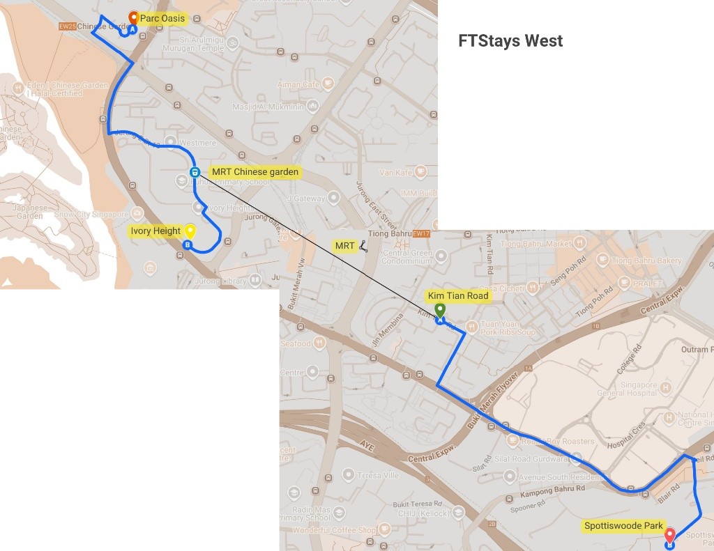 Room for rent / Outram, Tangjong Pagar, Chinatown MRT / Common room / 1-2 pax stay / Available April 2 - Outram 歐南 - 分租房間 - Homates 新加坡