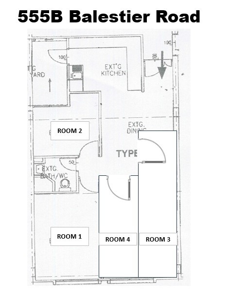 Room for Rent/Balestier, Toa Payoh MRT/ For 1 pax/ Available Immediately - Novena 诺维娜 - 整个住家 - Homates 新加坡