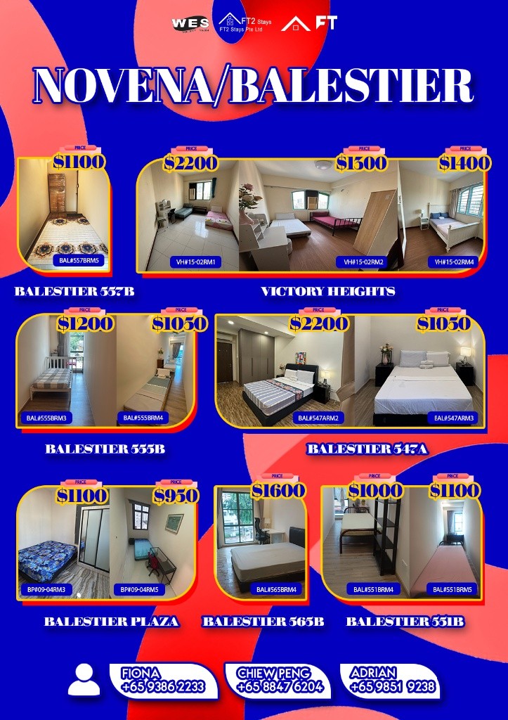 Room for rent / BRADDELL, MARYMOUNT, CALDECOTT MRT / Common room / 1pax stay / Available IMMEDIATELY - Braddell 布萊徳 - 整個住家 - Homates 新加坡