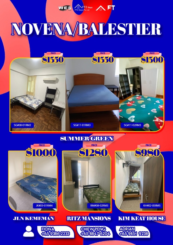 Available﻿ Immediately - Common Room/Include Utilities/Wifi/Aircon/No Agent Fee/Light Cooking Allowed/Washing Machine - Toa Payoh - Bedroom - Homates Singapore