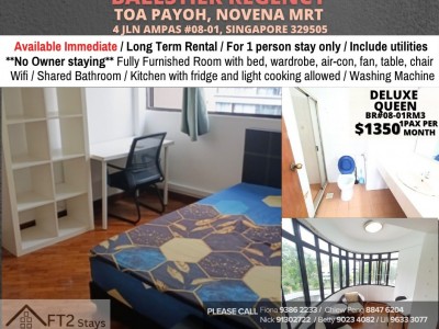 Room for rent / 4 Jln Ampas - 4 Jln Ampas #08-01, Singapore 329505