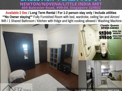 Singapore -  - 400 Balestier Road, #09-04, Singapore 329802 