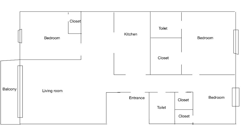 纽约皇后区Woodside别墅三室一厅公寓$2900/月 - Flushing - Flat - Homates United States